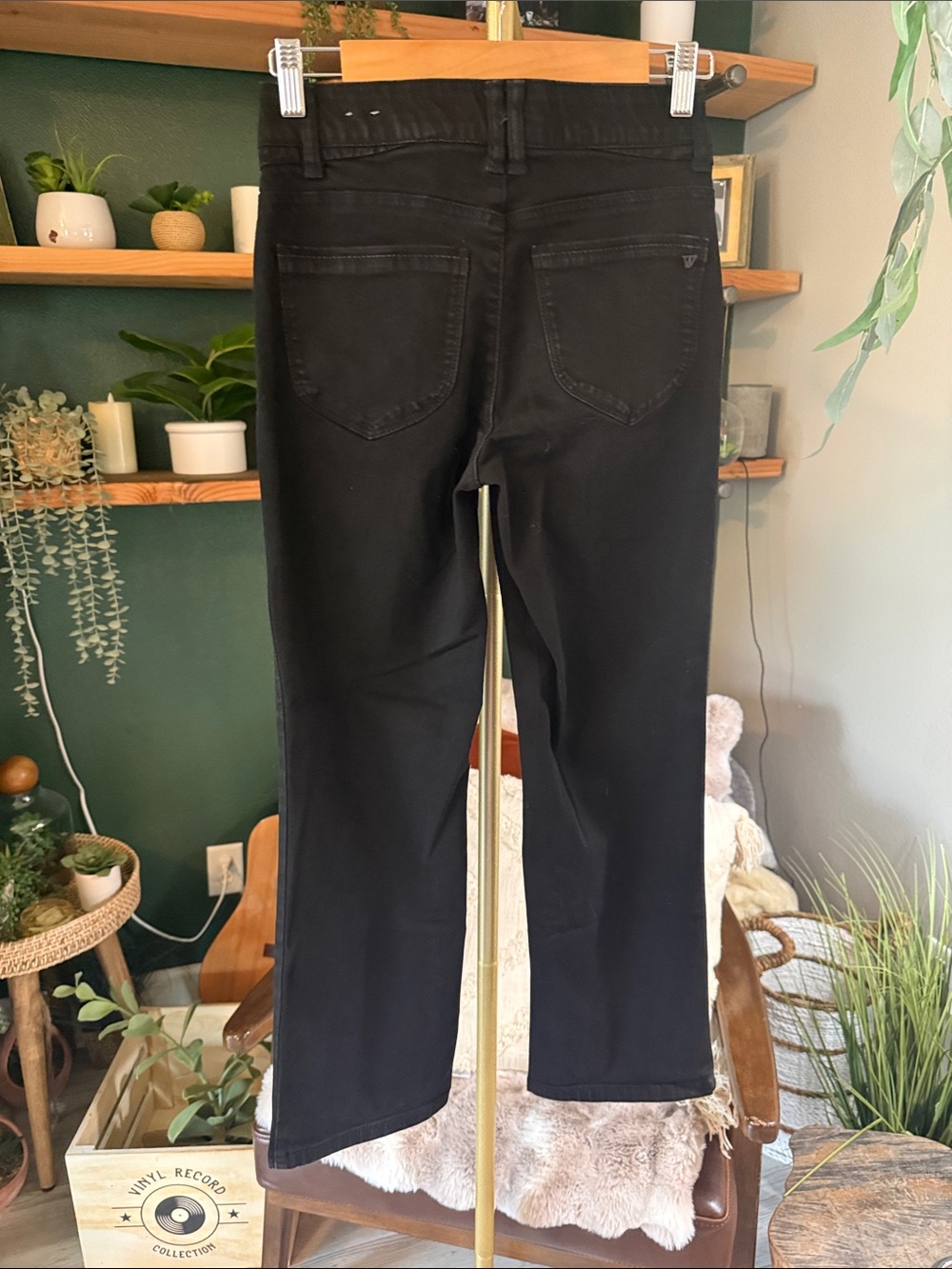 Wit & Wisdom Black Straight-Leg Jeans - Picture 6 of 8